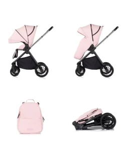 Kombikinderwagen Encanto 3in1 in rosa