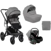 Kombikinderwagen Irene 3 in 1 in grau