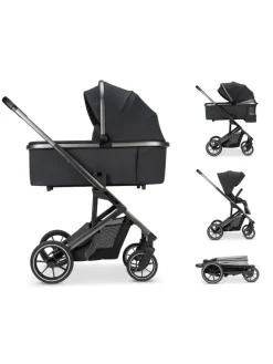 Kombi-Kinderwagen Juntos in Coal