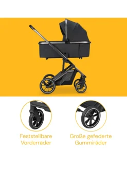 Kombi-Kinderwagen Juntos in Coal