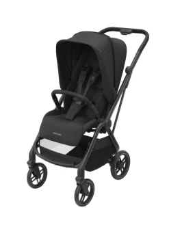 Kombikinderwagen Leona² Twillic Black in Schwarz ab 0 Monate