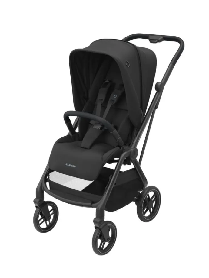 Kombikinderwagen Leona² Twillic Black in Schwarz ab 0 Monate