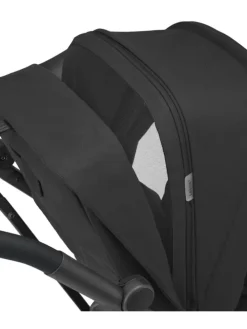 Kombikinderwagen Leona² Twillic Black in Schwarz ab 0 Monate