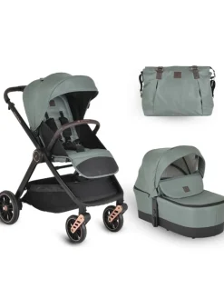 Kombikinderwagen Macan 2 in 1 in grün