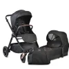 Kombikinderwagen Macan 2 in 1 in schwarz