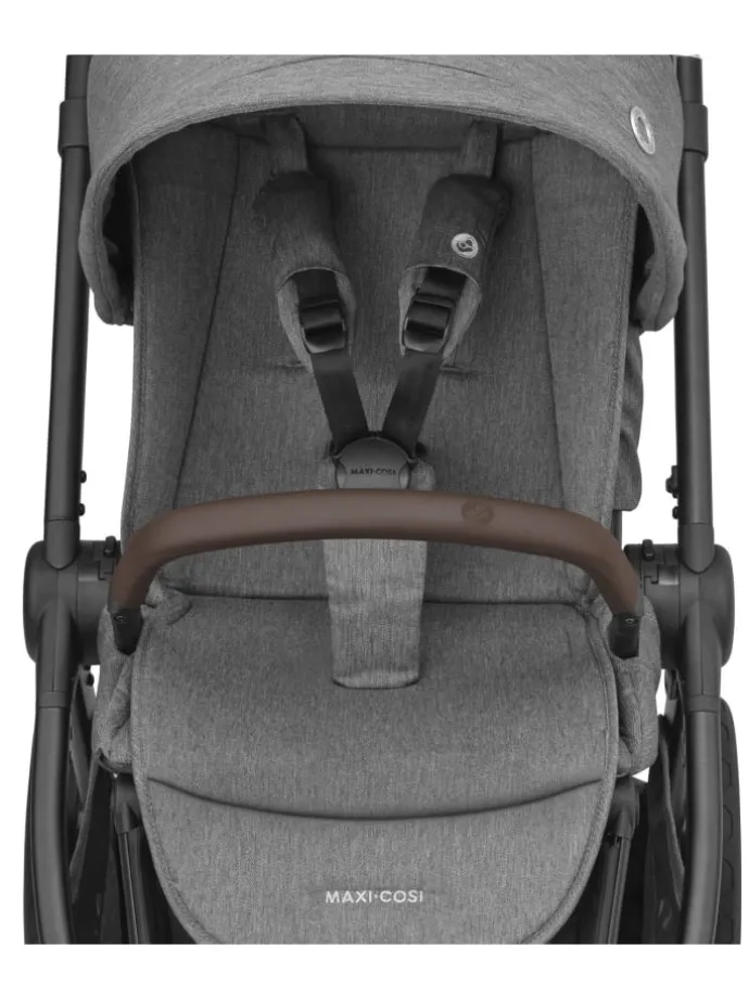 Kombikinderwagen Oxford Select Grey in Grau ab 0 Monate