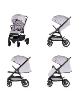 Kombikinderwagen Ultera 3 in 1 in grau