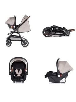 Kombikinderwagen Ultera 3 in 1 in braun