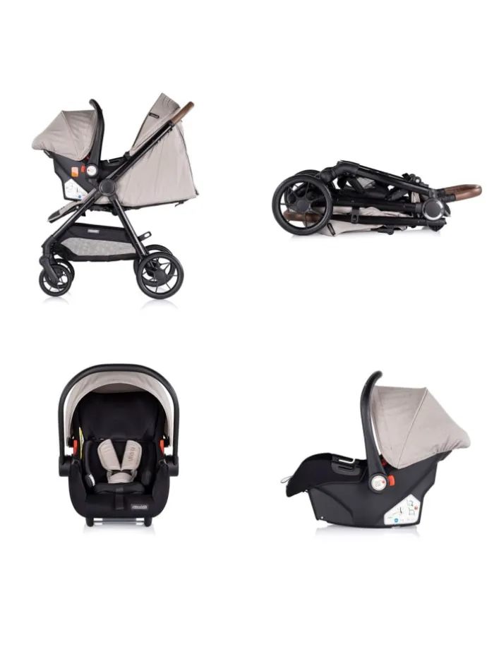 Kombikinderwagen Ultera 3 in 1 in braun