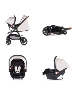 Kombikinderwagen Ultera 3 in 1 in natur