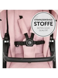 Kombi-Kinderwagen Vision X Silver (Sportwagen in grau,rosa