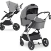 Kombi-Kinderwagen Vision X Duoset Silver in schwarz,grau