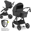 Kombi-Kinderwagen Vision X Duoset Black (Sportwagen in schwarz