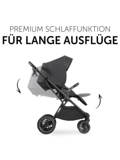 Kombi-Kinderwagen Vision X Duoset Black (Sportwagen in schwarz