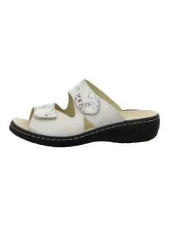 Komfort Pantoletten in Beige
