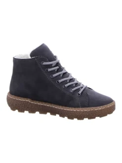 Komfort Schnürschuhe in Grau