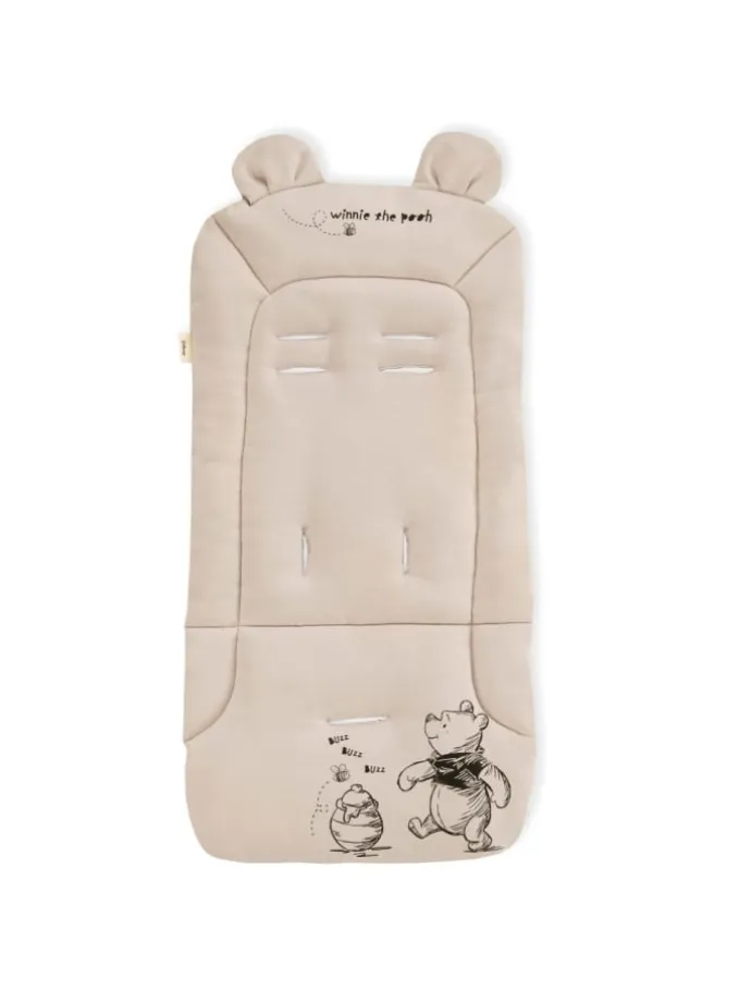 Komfort Sitzauflage für Buggy und Kinderwagen in beige