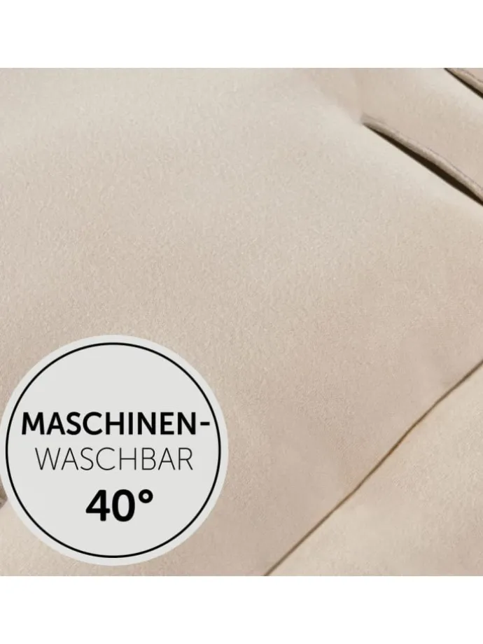 Komfort Sitzauflage für Buggy und Kinderwagen in beige