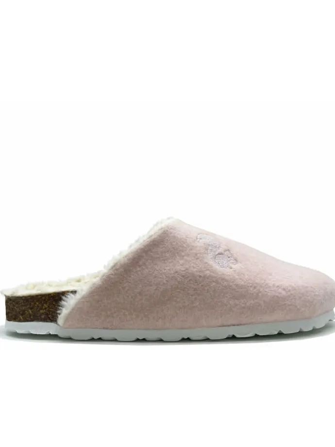 Komfort Slipper für Damen in rose