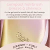 Kompakt-Haarbürste "Styler" in Lila/ Gelb/ Gold