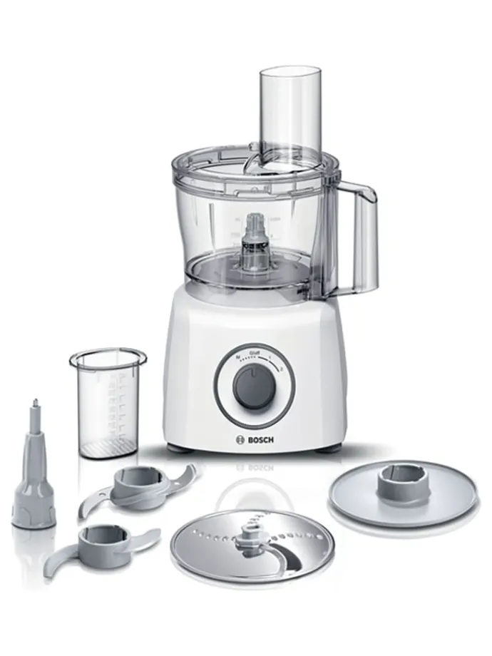 Kompakt-Küchenmaschine "MultiTalent 3" in Weiß/ Grau - 800 W