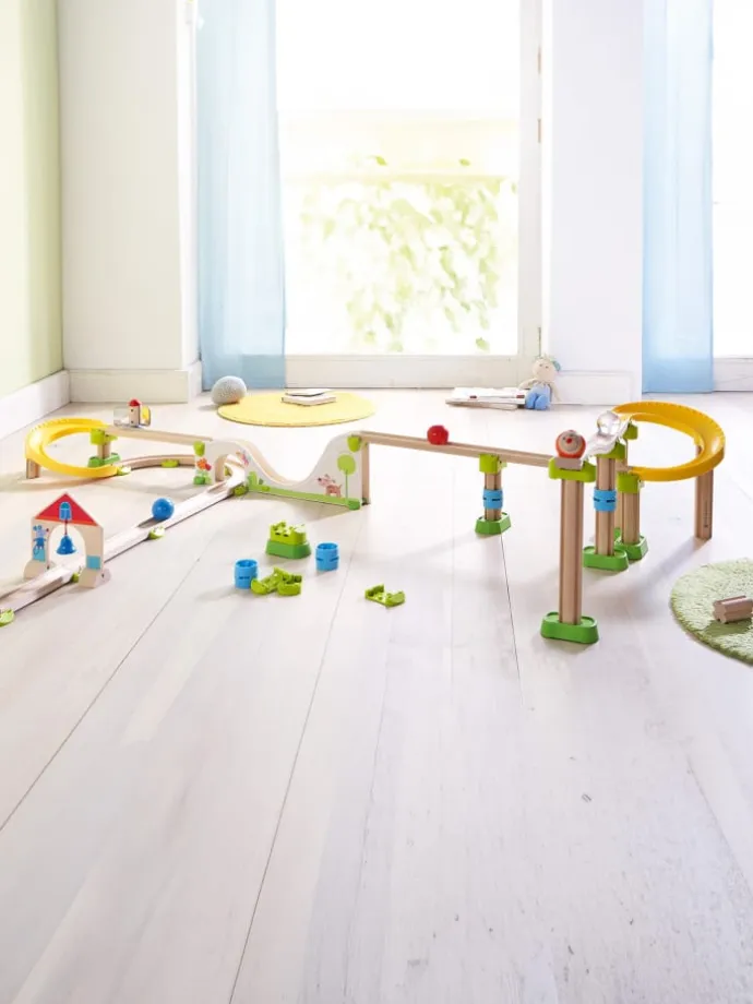 Konstruktions-Spielset Kullerbü – Ergänzungsset Säulen in mehrfarbig