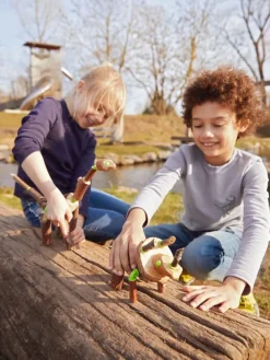 Konstruktions-Spielset Terra Kids Connectors Dinosaurier in mehrfarbig