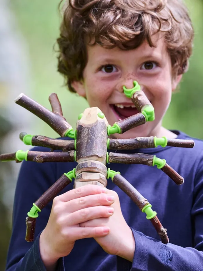 Konstruktions-Spielset Terra Kids Connectors Set II in mehrfarbig