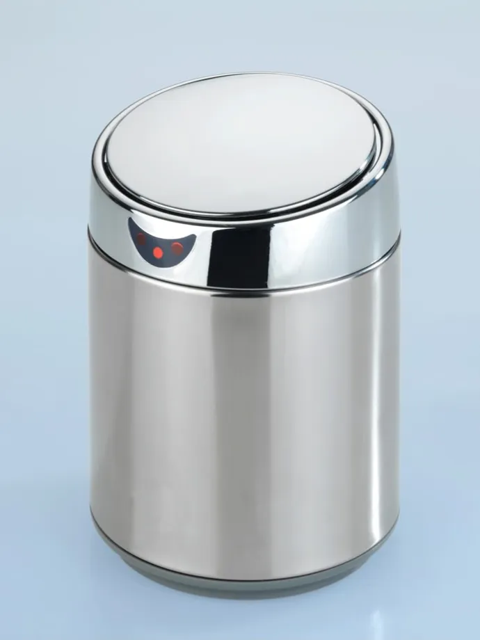 Kosmetikeimer in Chrom - 800 ml