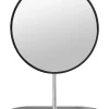 Kosmetikspiegel "Modo" in Schwarz - (B)20 x (H)28 cm