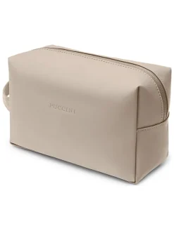 Kosmetiktasche "Dune" in Beige - (B)29 x (H)16 x (T)9 cm
