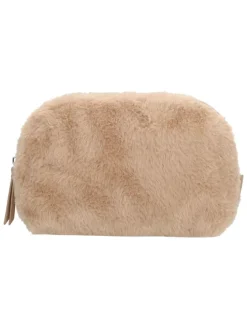 Kosmetiktasche in Beige - (B)23 x (H)16 x (T)6 cm