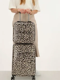 Kosmetiktasche in Beige - (B)32 x (H)30 x (T)18 cm