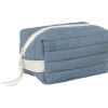 Kosmetiktasche in Blau - (B)20 x (H)12 x (T)10 cm