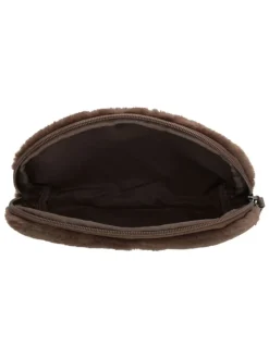 Kosmetiktasche in Braun - (B)23 x (H)16 x (T)6 cm