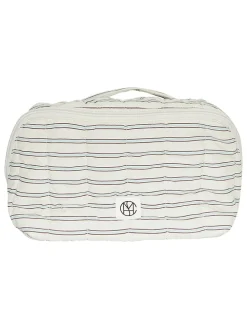 Kosmetiktasche in Creme