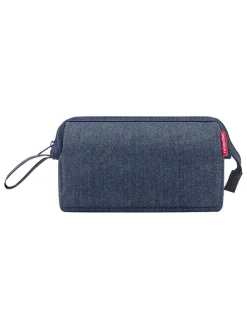 Kosmetiktasche in Dunkelblau - (B)26 x (H)18 x (T)13,5 cm
