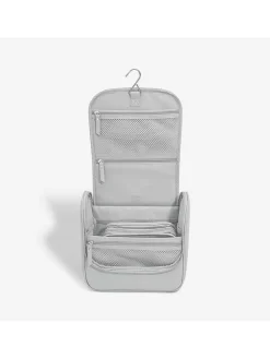 Kosmetiktasche in Grau - (B)26 x (H)25 x (T)14,5 cm