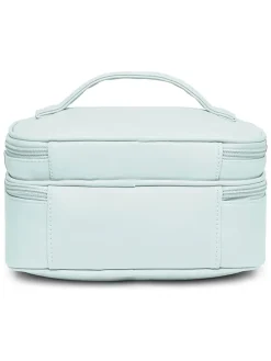 Kosmetiktasche in Hellblau - (B)23,5 x (H)12,5 x (T)28,5 cm