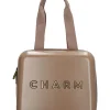 Kosmetiktasche in Hellbraun - (B)32 x (H)30 x (T)18 cm