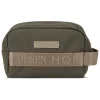Kosmetiktasche in Khaki - (B)25 x (H)13 cm