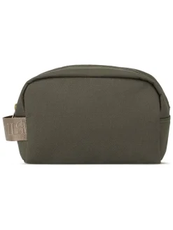 Kosmetiktasche in Khaki - (B)25 x (H)13 cm