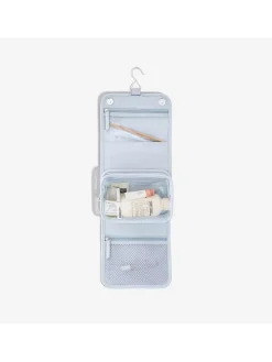 Kosmetiktasche in Lila - (B)20,5 x (H)15,5 x (T)8,5 cm