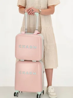 Kosmetiktasche in Rosa - (B)32 x (H)30 x (T)18 cm