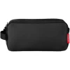 Kosmetiktasche in Schwarz - (B)26 x (H)12 x (T)10 cm