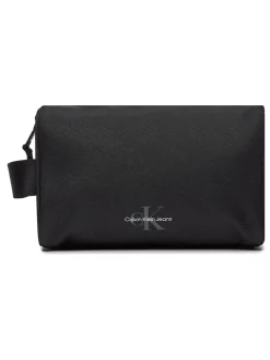 Kosmetiktasche in Schwarz - (B)11 x (H)14 x (T)11,5 cm