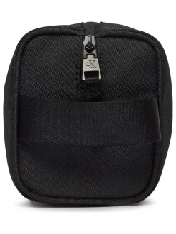 Kosmetiktasche in Schwarz - (B)11 x (H)14 x (T)11,5 cm