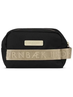 Kosmetiktasche in Schwarz - (B)25 x (H)13 cm