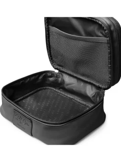 Kosmetiktasche in Schwarz - (B)23,5 x (H)12,5 x (T)28,5 cm