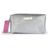 Kosmetiktasche in Silber - (L)11 x (B)18 cm